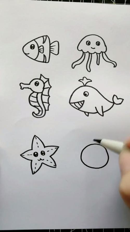 画各种海洋生物, 你没见过哪一种