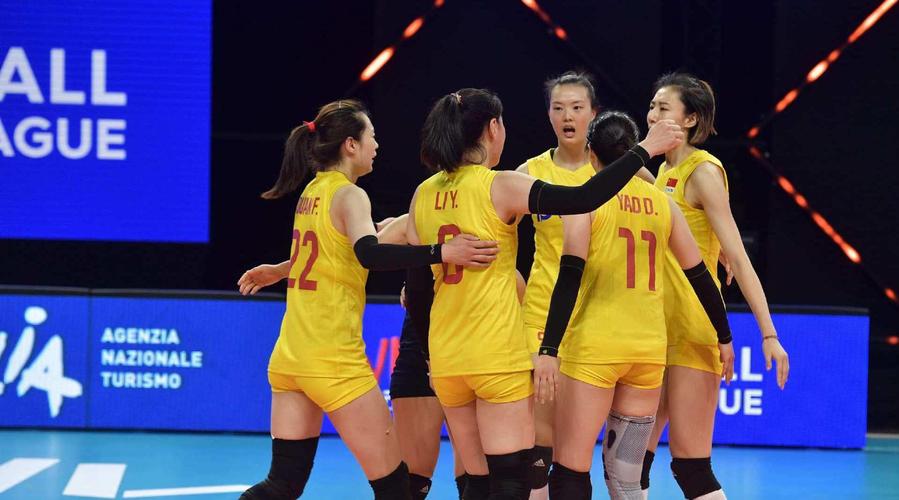 2021年世界女排联赛第3轮,中国女排3-0击败泰国女排