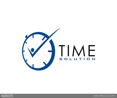 关键词:钟表时间蓝色设计timesolutions解决方案简约设计矢量标志矢量