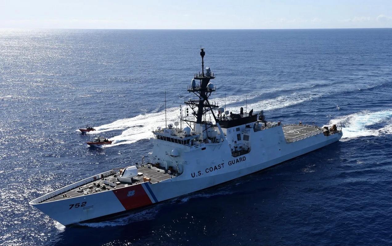 美国9694海岸警卫队wmsl-752斯特拉顿号 传奇级巡逻舰 该舰于6月