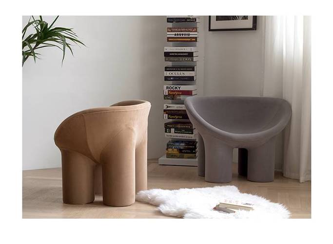 大象腿椅 北欧设计师大象腿椅子网红民宿单人懒人沙发椅创意大象椅