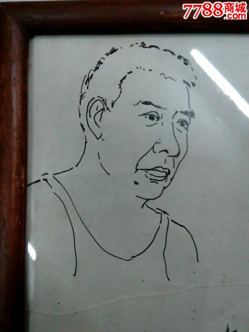刘崇先生画肖像