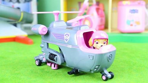 汪汪队立大功:天天的救援直升机玩具分享