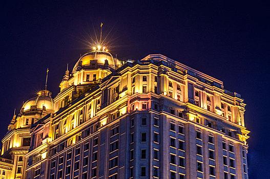 珠江投资大厦夜景