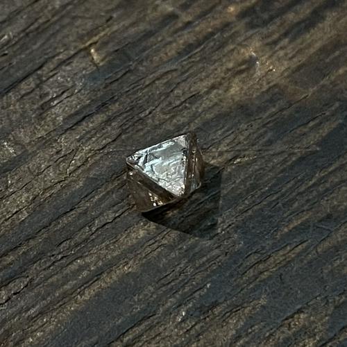 裸石1克拉八面体天然钻石原石毛坯金刚石矿物收藏其他
