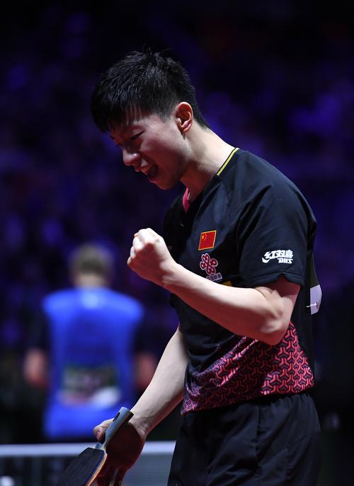 布达佩斯,2019年4月28日    (体育)(46)乒乓球——世锦赛:马龙男单