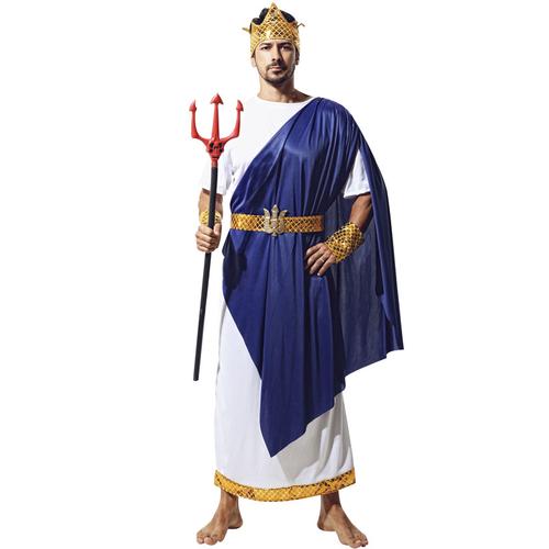 希腊国王服装万圣节派对男装古希腊神话宙斯男神希腊王子服装