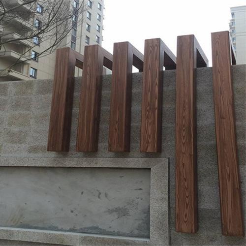 木漆仿木纹水性木纹漆氟碳漆廊架外墙栏杆钢结构铁艺金属复古防锈涂料