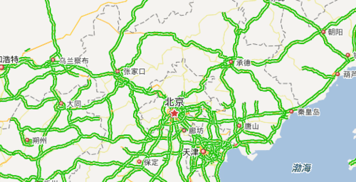 北京高速公路今日最新路况(20171012)