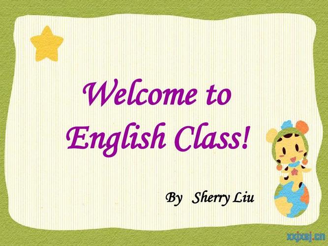 welcome to english class! by sherry liu