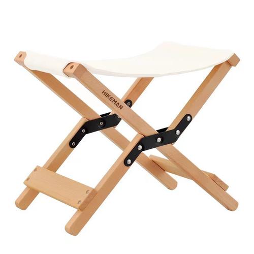 折叠椅便携式休闲凳子户外露营垂钓实木小马扎椅子沙滩椅送收纳袋
