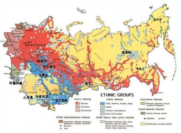 苏联解体时东欧,中亚纷纷独立,为什么西伯利亚和远东没有独立?
