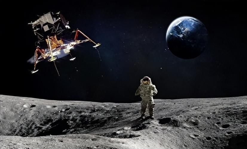 1972年,阿波罗17号的一位宇航员离开月球.
