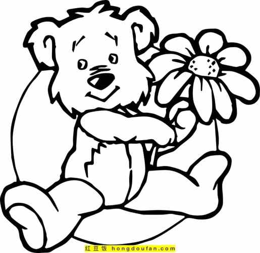 卡通,可爱,娃娃,小熊,幼儿涂色,彩虹,彩虹熊,有趣,涂色,玩具,玩具熊