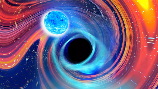 人类第一次发现黑洞吞噬中子星9亿年了