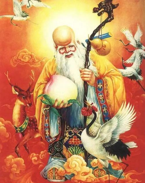 寿星是中国神话中的长寿之神,为福,禄,寿三星之一,又称南极老人星.