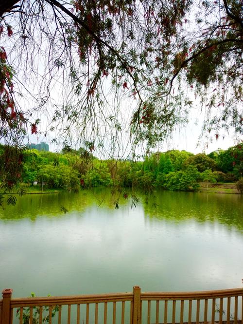 人间四月天,雨后的惠东《南湖公园》