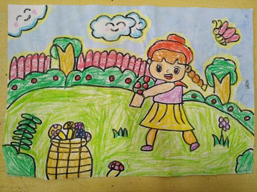卡初班-第十课《采蘑菇的小姑娘》