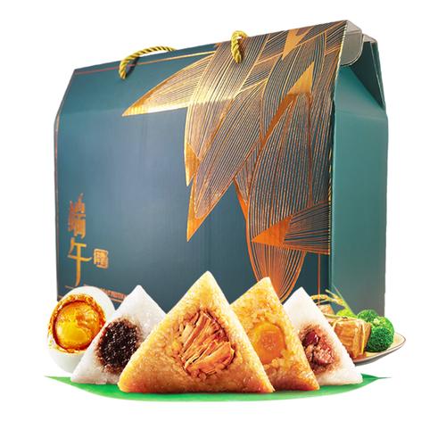 粽子嘉兴礼盒盒装8只装800g美味鲜肉咸鸭蛋端午节手机保护套