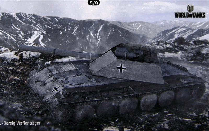 莱茵金属重拳出击坦克世界闪击战莱茵金属武器运载车开局走位失误后
