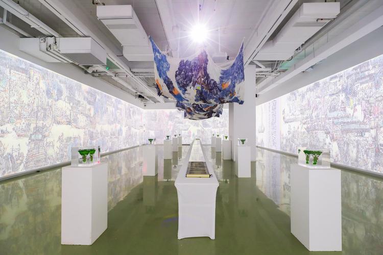 现场| 艺术点亮绿色未来——"可持续生活时尚艺术展"在王小慧艺术馆