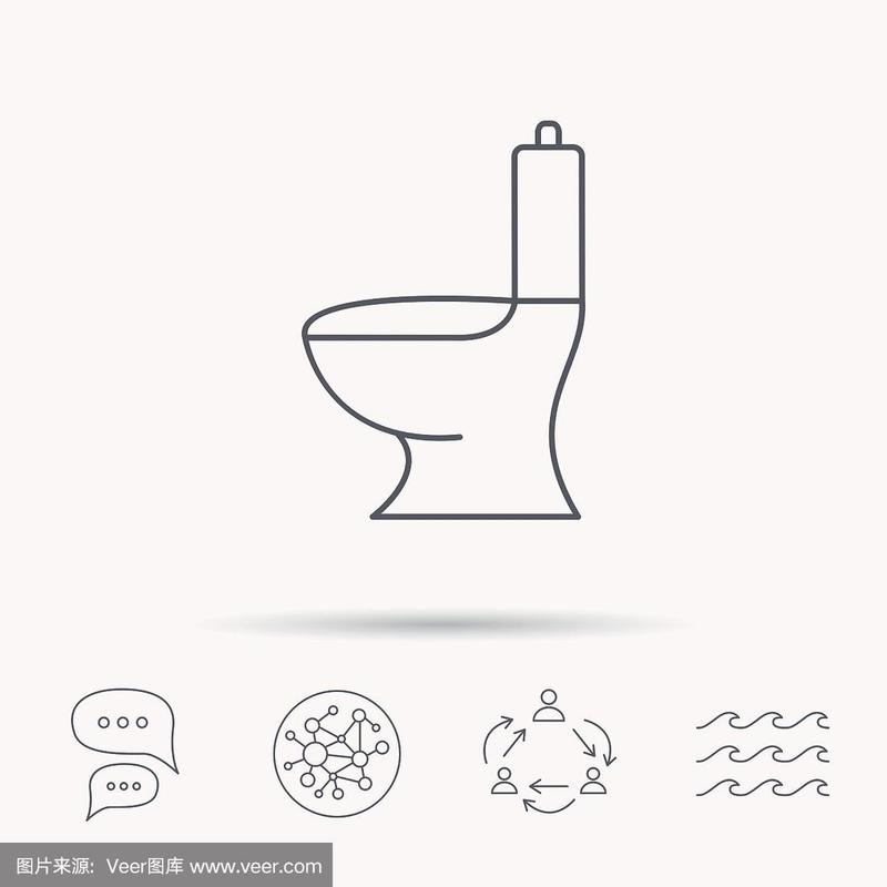厕所图标公共厕所标志