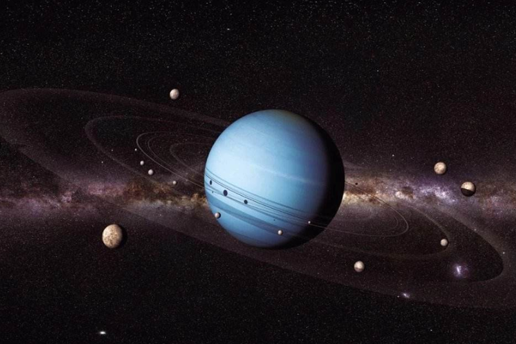 太阳系中一颗特殊的行星旋转时与其他行星截然不同