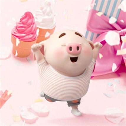 2022猪年猪图片卡通可爱大全 微信朋友圈背景图可爱猪猪-可爱图片