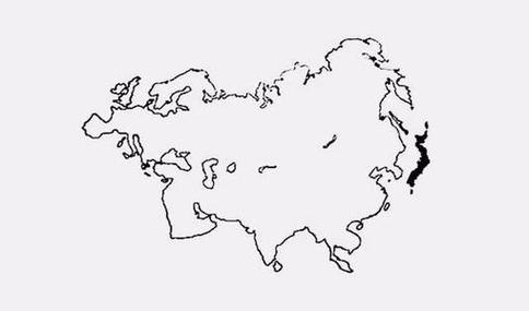 亚欧大陆分布图欧亚大陆地形图简笔画欧洲地形图简笔画手绘亚洲地图简