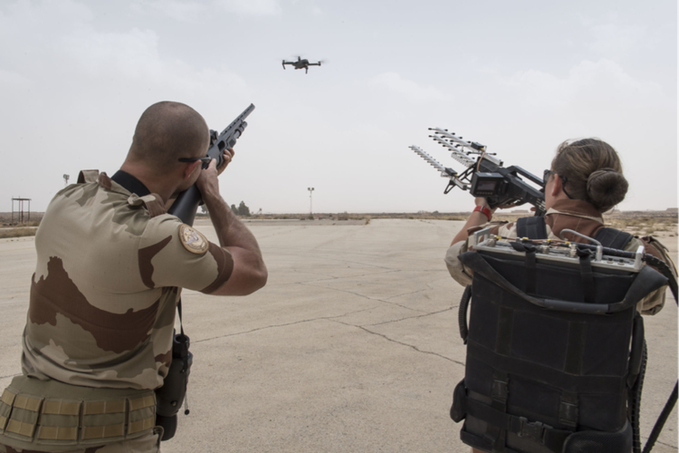 french army trains for anti-drone warfare in jordan