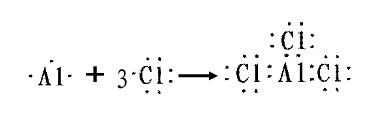电子式表示alcl3的形成过程