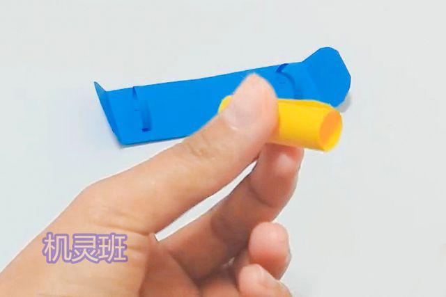 简单好玩的折纸玩具:怎么折纸跷跷板(步骤图解)