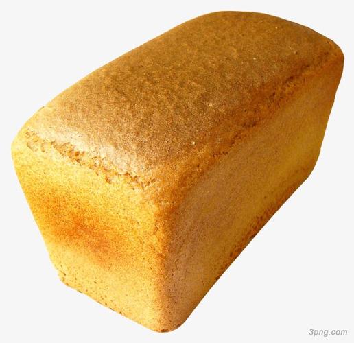 一块长方形蜂蜜面包png素材透明免抠图片-其他元素