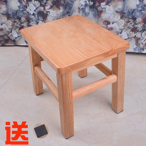 家用实木凳子创意小板凳小方凳成人矮凳客厅换鞋凳简约茶几木头凳