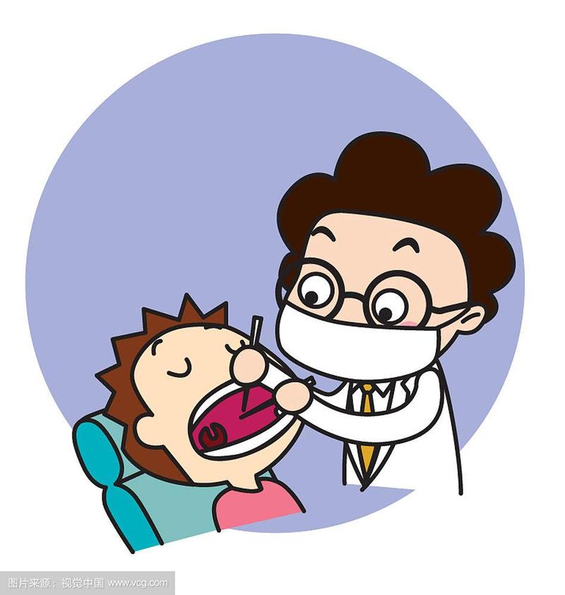 牙医卡通人物