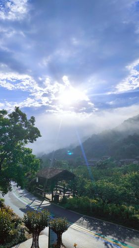雨过天晴晨光山区风景拍摄于5月14日江西上饶葛仙山
