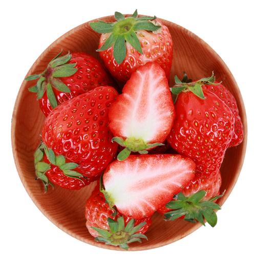 丹东红颜玖玖奶油草莓约重500g1524颗新鲜水果