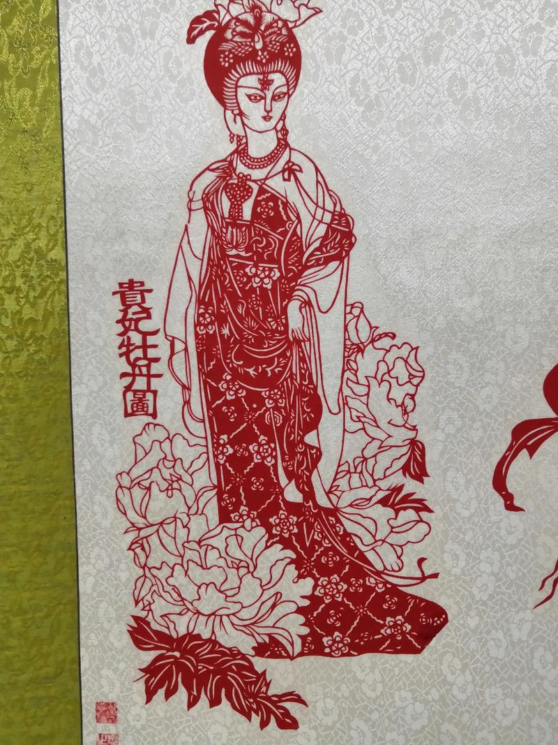 《中国古代四大美女》纯手工剪纸作品 - 抖音