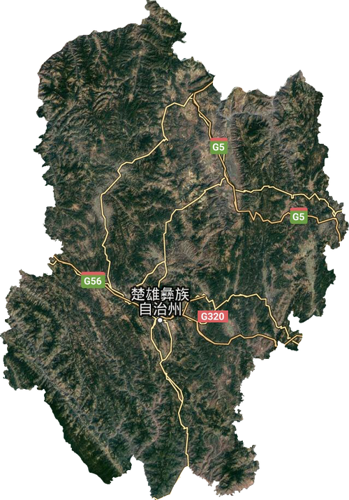 云南省高清卫星地图,云南省高清谷歌卫星地图