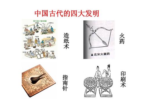 中国古代的四大发明 造 纸 术 火 药 指 南 针 印 刷 术