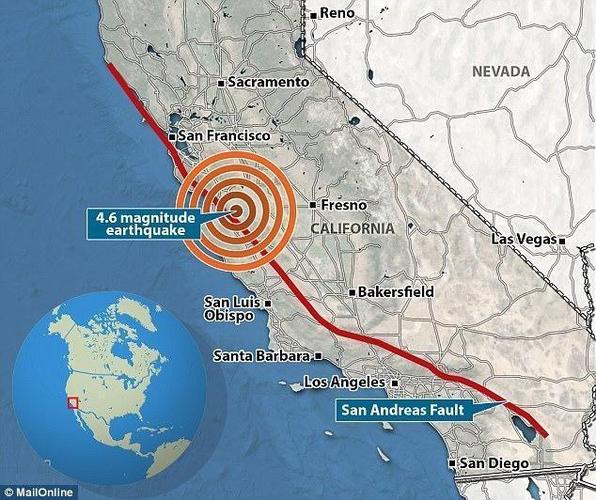 十年间,美国南加州发生180万次地震,平均每三分钟震一次