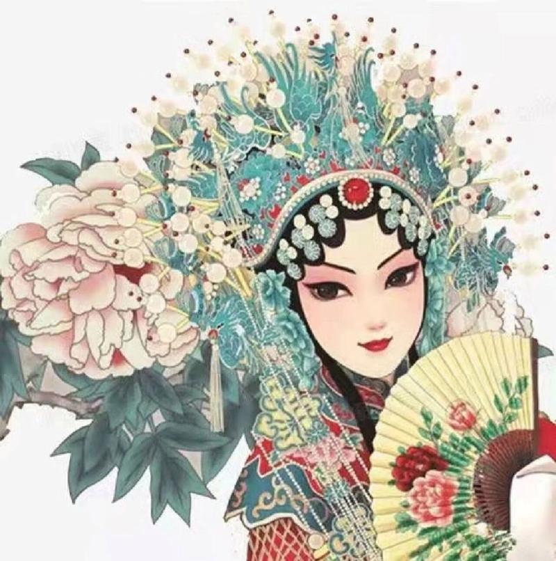 京剧花旦 70 京剧是中华民族的艺术瑰宝,以其无限的艺术魅力被称为"