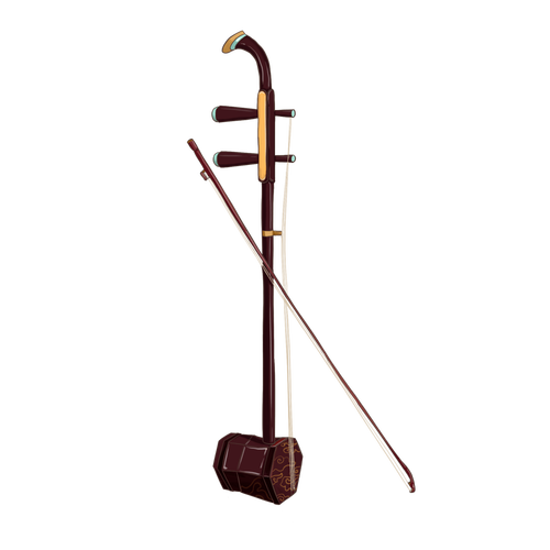 文化中国传统弓弦乐器二胡