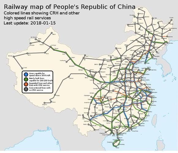 全球铁路线最长的10个国家中国铁路线长度131万公里
