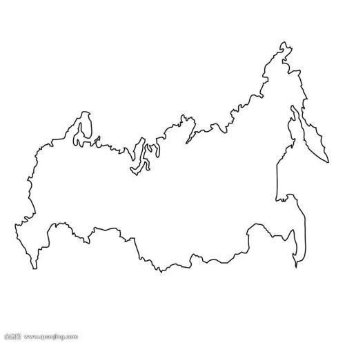 俄罗斯地形图简笔画●俄罗斯地图简笔画●俄罗斯套娃简笔画●俄罗斯