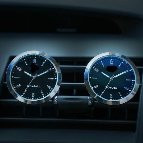 适用于奥迪汽车车载电子电子钟钟表夜光石英表仪表车用电子钟表
