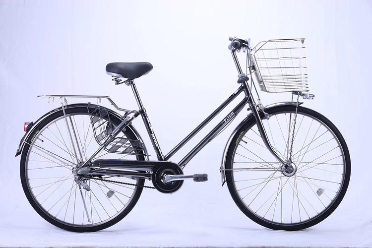 出口日本丸石成人变速城市自行车26寸单车内三速通勤男轻便代步车