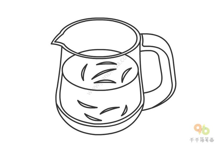 茶水简笔画画法
