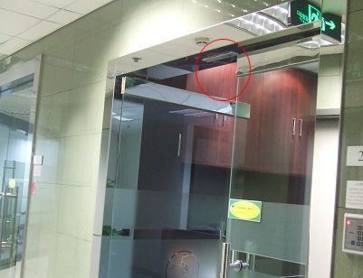 无框玻璃门怎么装电磁锁玻璃感应门有哪几种类型