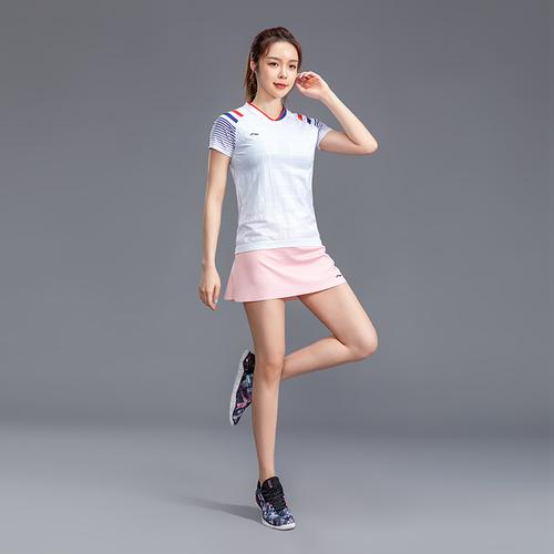 羽毛球服女李宁运动服裤裙夏季女子新款裙子网球羽毛球服